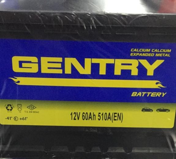 GENTRY AKÜ 12V 60Ah